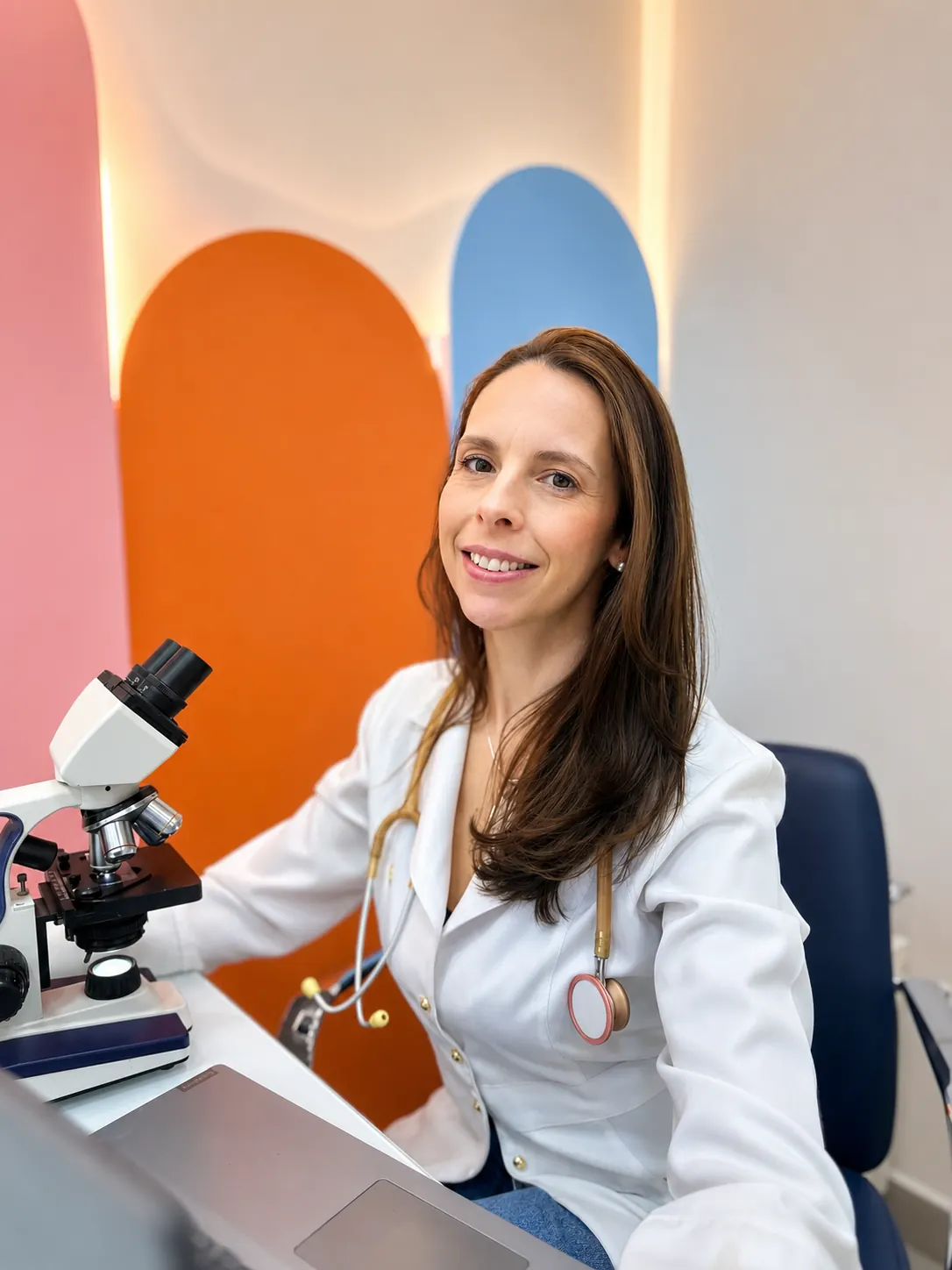 Dra. Luísa no atendimento veterinário Clube04